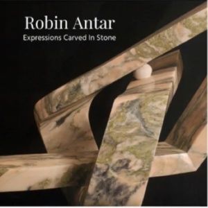 “EXPRESSIONS CARVED IN STONE” HARDCOVER BOOK BY ROBIN ANTAR